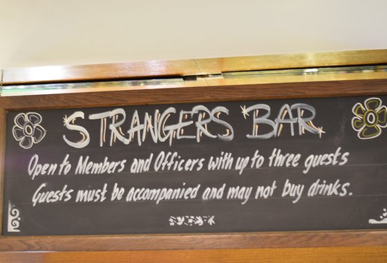 Stranger's bar