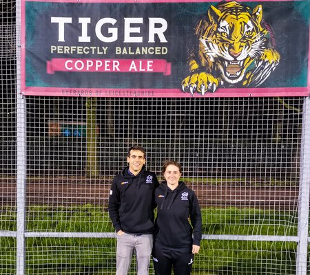 husband and wife Daryl and Sandy Boyce; Daryl plays for the club’s men’s first team and Sandy is a member of the ladies’ second team Feb 2020.jpg